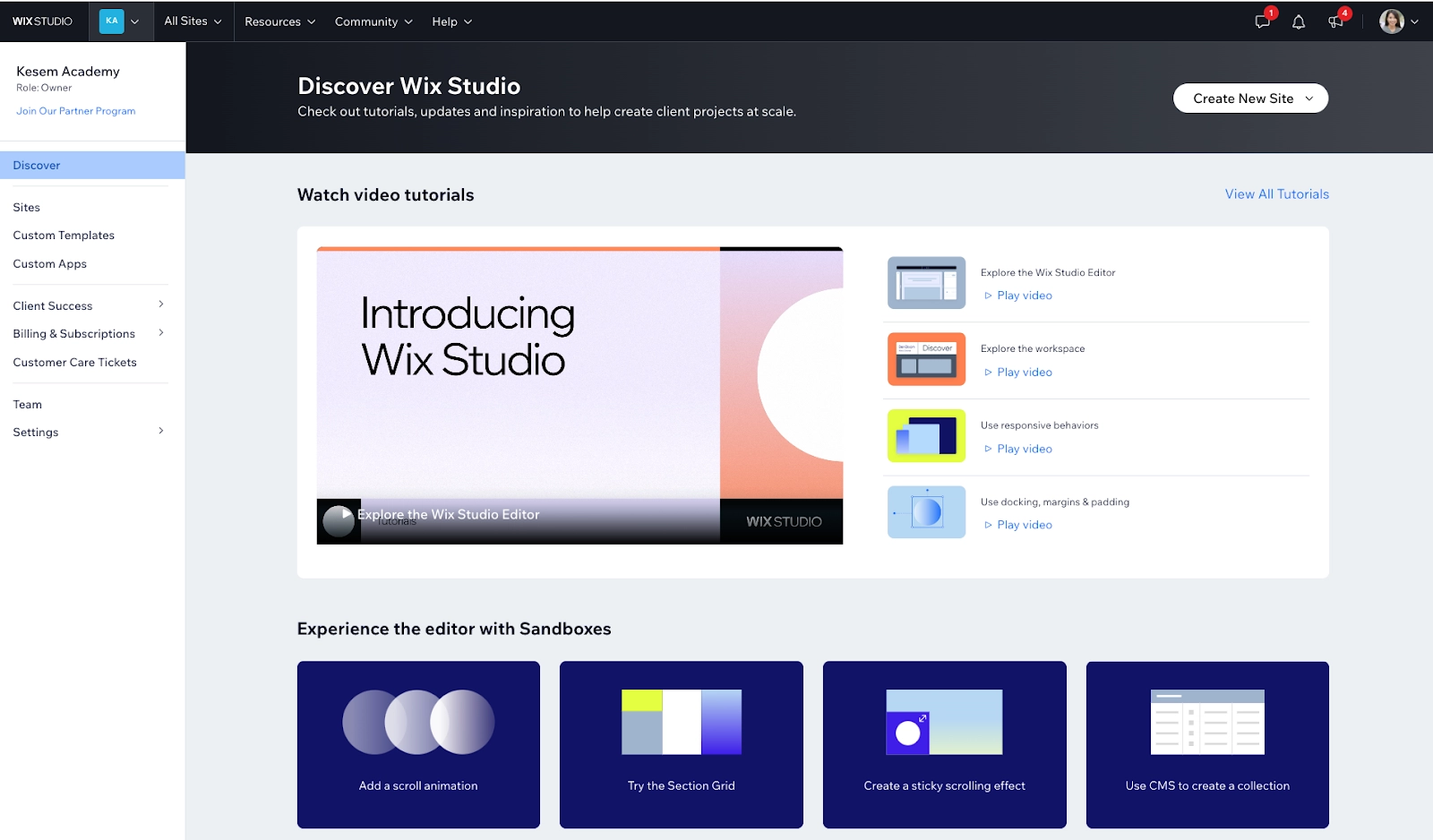 Wix - Best Ghost Alternatives