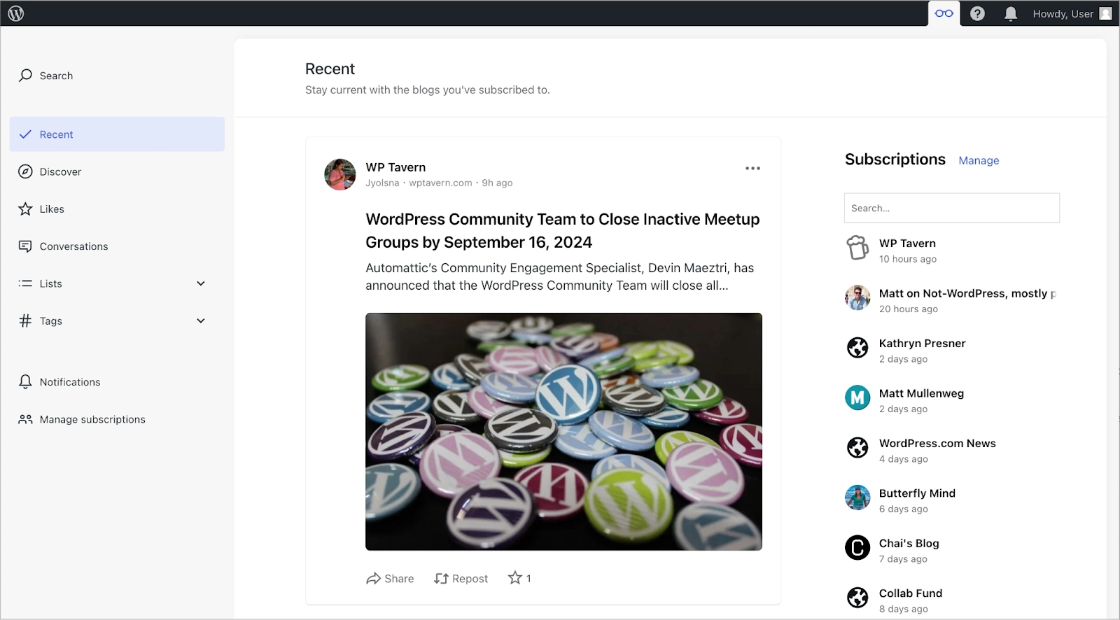 WordPress - Best Ghost Alternatives