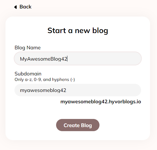 How to start a blog - Blog creation