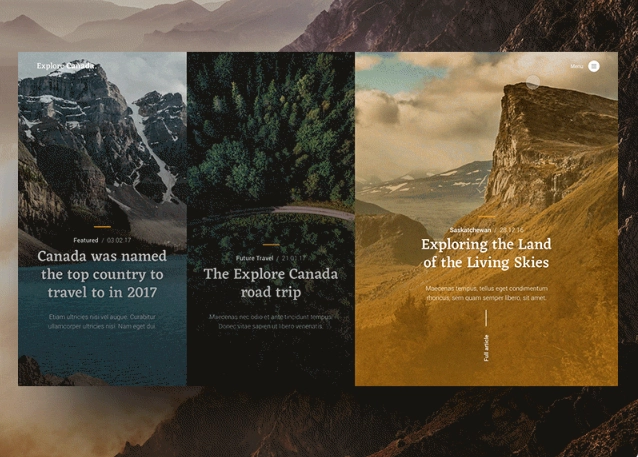 Split‑screen blog layout - We showcase top blog design layouts (and how to build them)