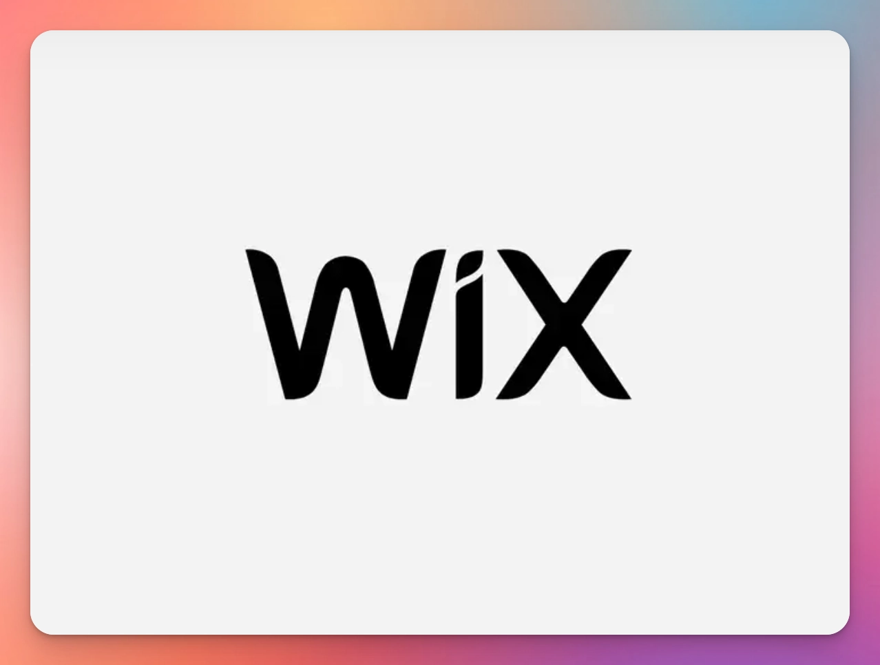 Wix - Blogger Alternatives