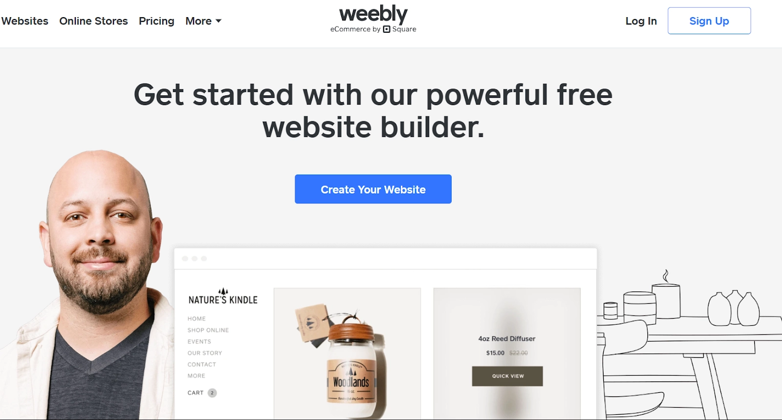 Weebly - Alternatives to Blogger