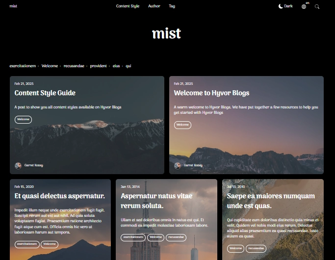 Image card‑based blog layout - We showcase top blog design layouts (and how to build them)