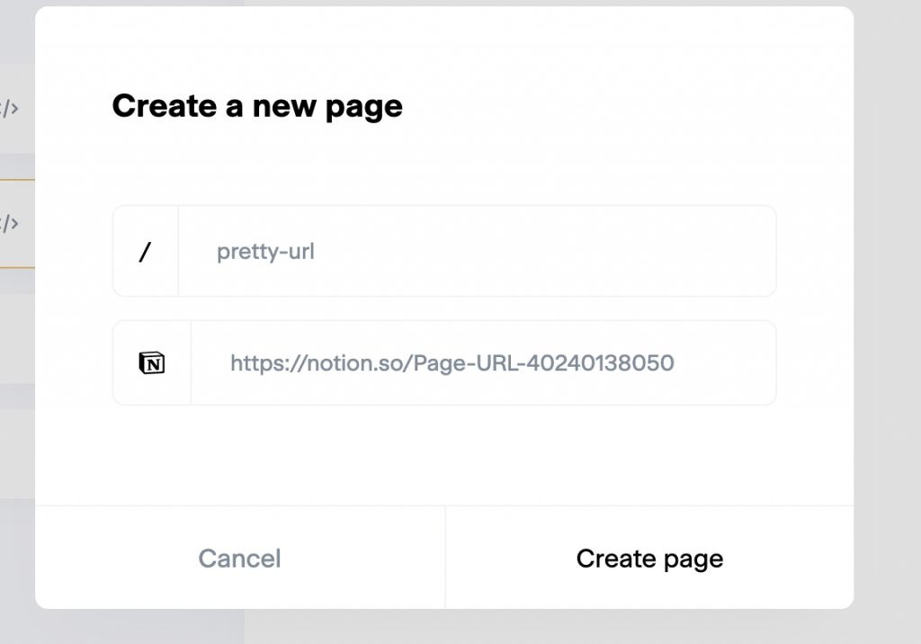 create new page on Super