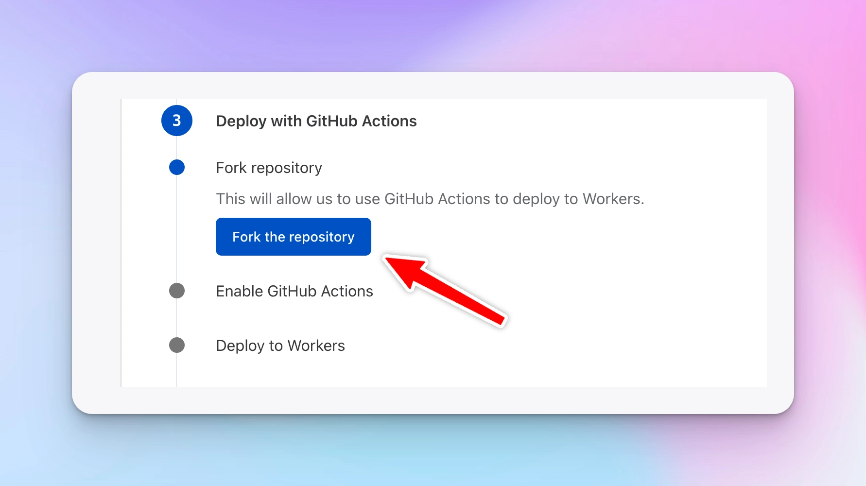Fork the github repository