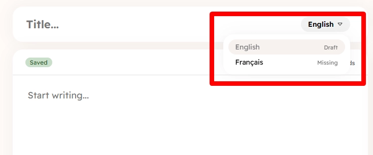 How to translate blog posts - Hyvor Blogs - Translate and publish blog posts