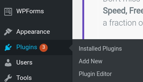Plugin --> Add New 