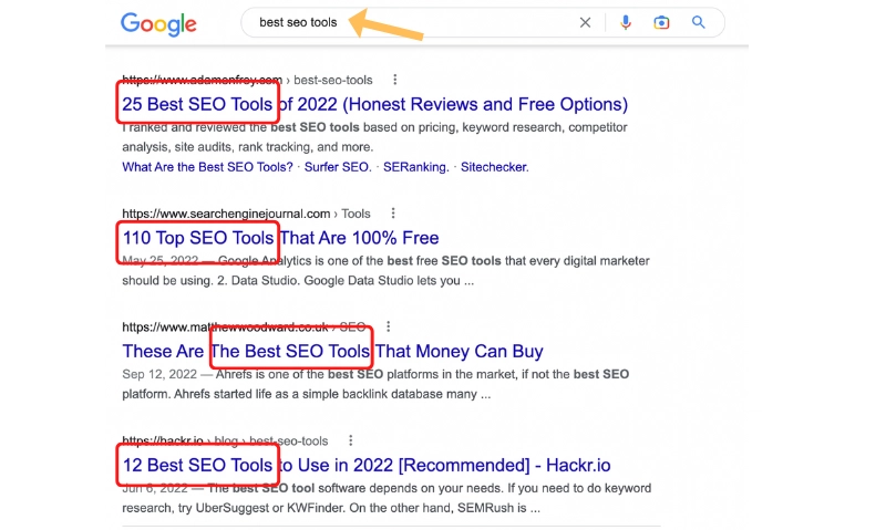 best SEO tools