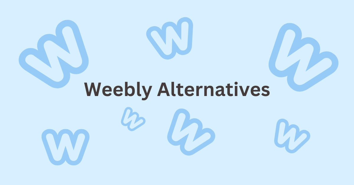 6 Best Weebly Alternatives in 2025