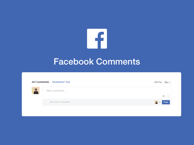 Facebook comments - Disqus Alternatives