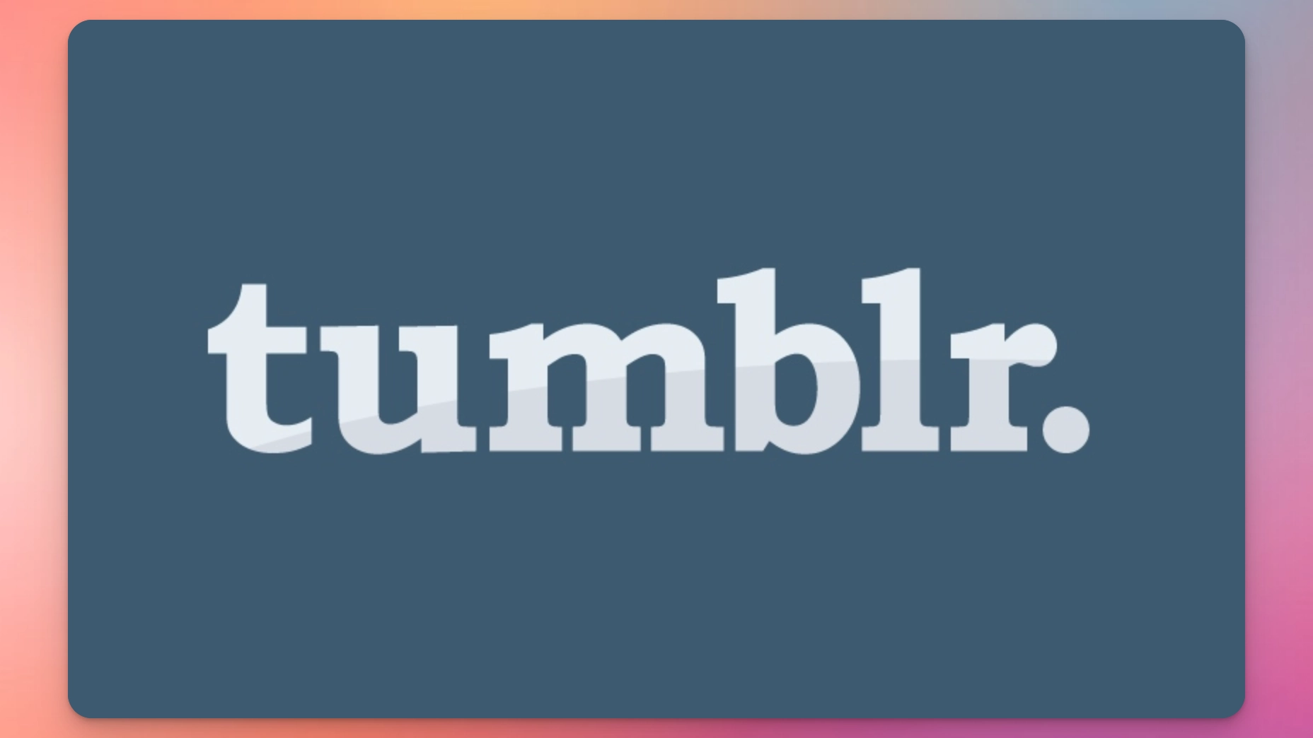 Tumblr - Blogger Alternatives