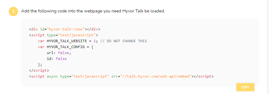 Hyvor Talk for Hexo - Installation Code