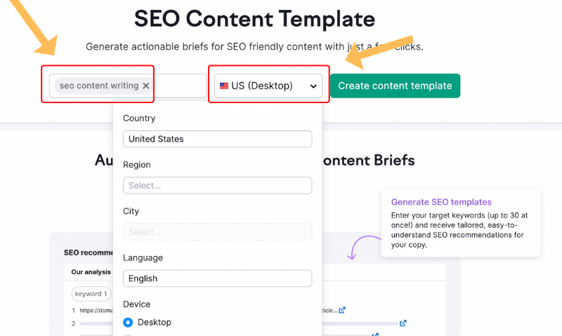 How to write SEO frinedly content - using SEMrush