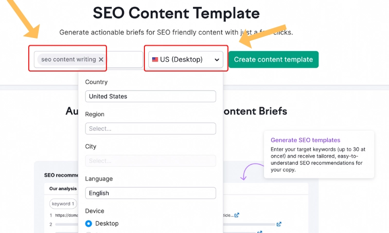 How to write SEO frinedly content - using SEMrush